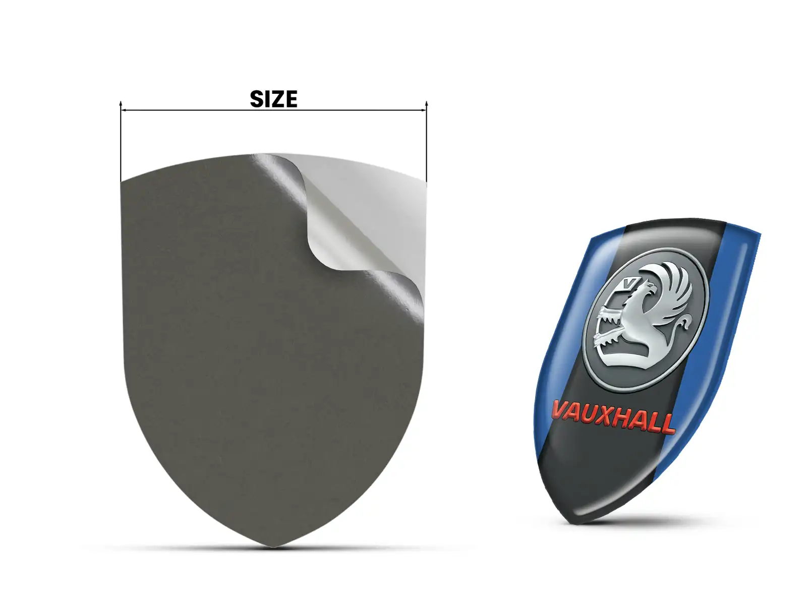 Vauxhall Logos Auto Resistente Exclusivo Tendencia Modelo 